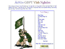 Tablet Screenshot of ahvinhnghiem.org